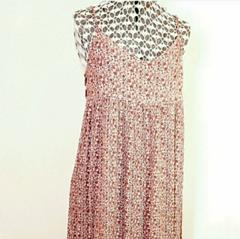 Forever XXI Floral Boho Maxi Sundress